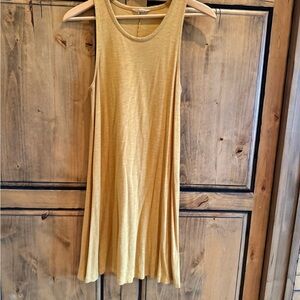 Madewell Sleeveless Yellow Dress